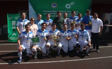 Almaty TV CUP: в Алматы прошел республиканский турнир по футболу среди СМИ