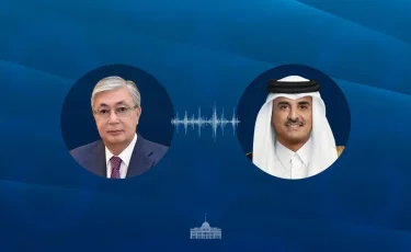 Қазақстан Президенті Қатар мемлекетінің Әмірімен телефон арқылы сөйлесті