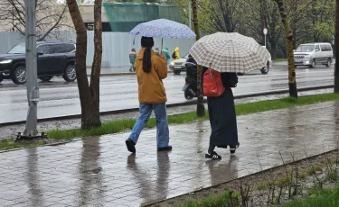 Алматының коммуналдық қызметі нөсер жаңбырға байланысты күшейтілген жұмыс режиміне ауыстырылды