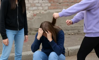 Вымогательство и побои: в Петропавловске школьницы избивали сверстницу