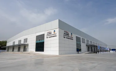 Аким Алматы Дархан Сатыбалды принял участие в открытии нового логистического терминала Zhetysu