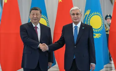 Мемлекет басшысы ҚХР Төрағасымен келіссөз жүргізді