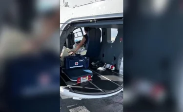 Экстренный вылет: в Кызылорде новорожденную девочку на вертолете доставили в больницу