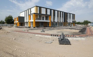 В Алатауском районе возводят новую амбулаторию: объект готов на 95%