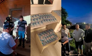 КНБ задержал в Уральске группу вымогателей (видео)