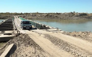 Қызылорда облысында Қарлан көпіріндегі жұмыс қайта жалғасты