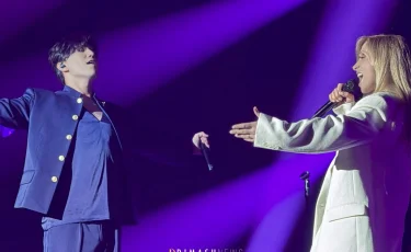 Невероятный дуэт: Димаш Кудайберген выступил на концерте Лары Фабиан