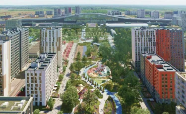 Глава государства ознакомился с благоустройством аллеи Мыңжылдық в Астане