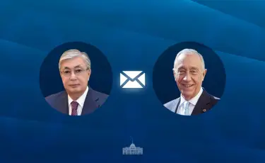 Глава государства направил телеграмму поздравления Президенту Португалии
