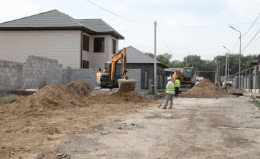 Алатауский район решает проблему водоснабжения: в «Рахат-Мадениет» строят 132 км сетей