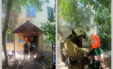Сотрудники МЧС спасли пять человек при пожаре в мегаполисе