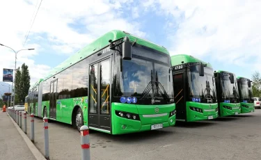 В Алматы запущен новый маршрут общественного транспорта