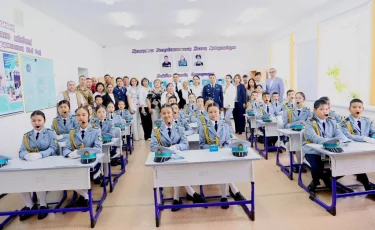 Жас сақшы: в Актобе открылся класс имени Алии Молдагуловой
