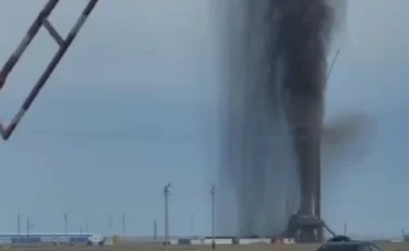 Нефтяной инцидент под Жанаозеном: зафиксирован выброс