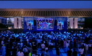 В Алматы с размахом отметили 33-летие казахстанской полиции