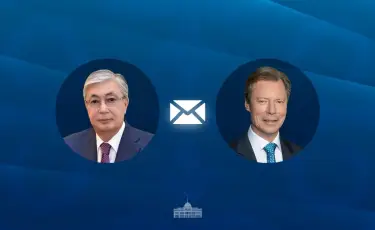 Мемлекет басшысы Люксембургтің Ұлы Герцогін құттықтады