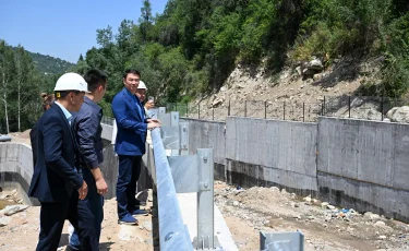 Аким Алматы проверил ход реализации крупных проектов по водоснабжению