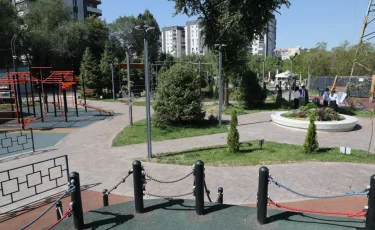 В Алматы создан новый общественный сквер