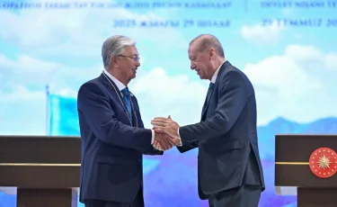 Касым-Жомарт Токаев награжден высшей государственной наградой Турции – орденом Devlet Nişanı