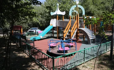 В Алматы завершились работы по благоустройству одного из дворов многоэтажки