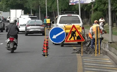 Алматыда Райымбек даңғылының бір бөлігінде бір түнге қозғалыс шектеледі