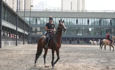 Көк аспан пырақтары: Шыңжаңдағы экосаябақта қазақ жастары тұлпар баптап жүр