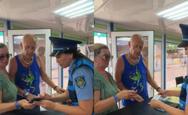 На Алаколе туристическая полиция помогла туристам из Канады