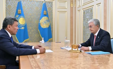 Президент Солтүстік Қазақстан облысының әкімін қабылдады
