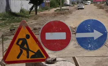 В Алматы на время перекроют съезды развязки на Саина-Жубанова