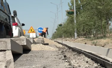Рациональный ремонт: как в Алматы меняют бордюры