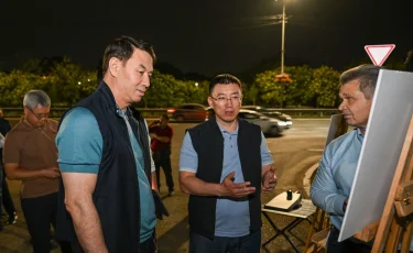 В Алматы продолжается модернизация городской системы освещения