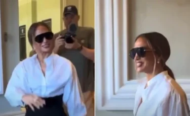 Дженнифер Лопестің Астана әуежайындағы видеосы тарады