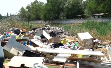 Тараздағы «Қарасу» арнасы қараусыз қалған