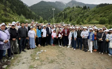 Партия «AMANAT» запускает масштабный проект по развитию горного туризма «Алатау аманаты»