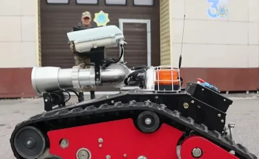 Умный помощник: тушить пожары в Петропавловске поможет робот