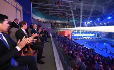 Касым-Жомарт Токаев посетил финал Кубка мира по боксу в Астане