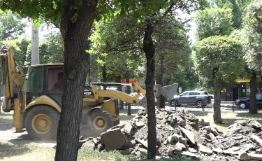 Масштабное обновление: в Алматы активно преображается центральная часть города