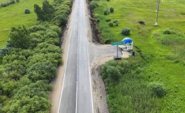 Қостанай облысында 20 жылдан бері жөндеу көрмеген жол жаңартылды