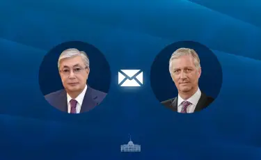 Президент Казахстана поздравил Короля Бельгии с национальным праздником