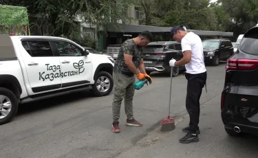 В Алматы запустили новый проект по ликвидации дефектов дорожного покрытия