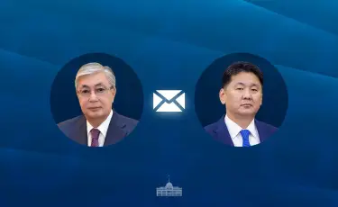 Касым-Жомарт Токаев поздравил Президента Монголии с праздником Наадам