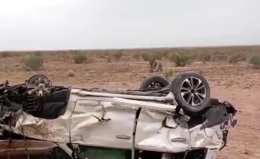 Биыл Жамбыл облысында жол апатынан 84 жолаушы жан тапсырған