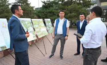 Дархан Сатыбалды ознакомился с проектом модернизации комплекса «Атакент»
