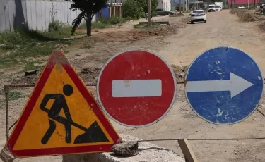 В Алматы частично ограничат движение на одном из участков улицы Лавренева