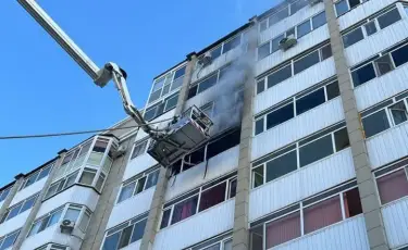 Астанада тұрғын үйлердің бірінен өрт шықты