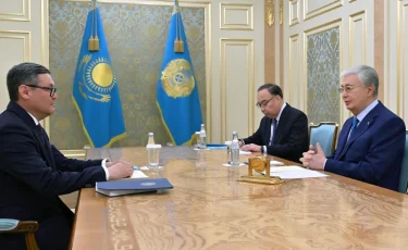 Президент встретился со специальным представителем по Афганистану Еркином Тукумовым