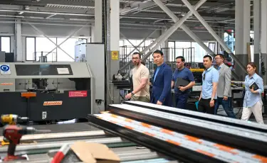 Дархан Сатыбалды Индустриялық аймақ кәсіпорындарының жұмысымен танысты