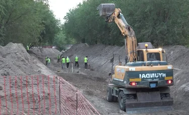 Алматыда үш өзеннің арнасы жаңғыртылып жатыр