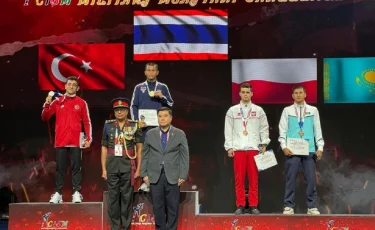 Казахстанский военнослужащий завоевал медаль на ЧМ CISM по тайскому боксу