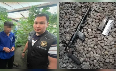 Қостанай облысында полиция ауласында қарасора өсірген ауыл тұрғынын ұстады